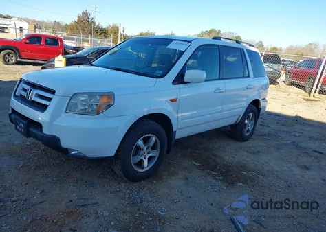 2006 Honda Pilot Ex из США, поврежденный, VIN 5FNYF18436B014211
